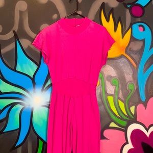 Pink Vintage Jumpsuit